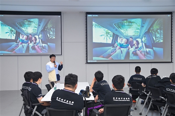 清華附中國際部師生走進(jìn)理想汽車探索智能科技和設(shè)計(jì)之美