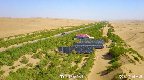 我國首條零碳沙漠公路生產(chǎn)綠電突破500萬度：治沙環(huán)保兩不誤