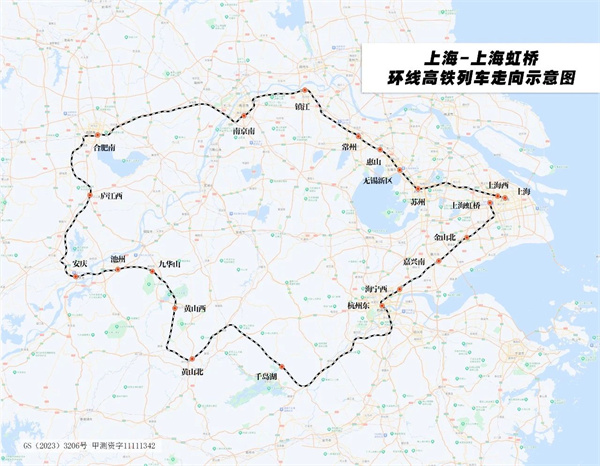 上?！虾：鐦虺壄h(huán)線高鐵6月15日登場