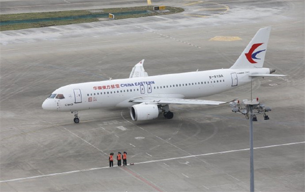 國產(chǎn)大飛機(jī) C919 開啟第四條商業(yè)定期航線
