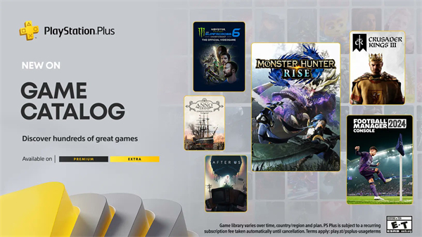 索尼公布 PlayStation Plus 6 月會免游戲名單
