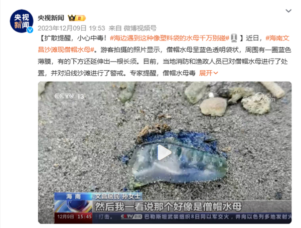 去海邊玩看到“塑料袋”趕緊跑、別猶豫！