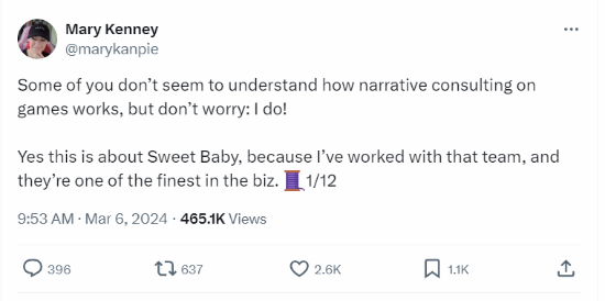 SweetBaby知名粉頭加入CDPR 大量玩家表示強烈抗議