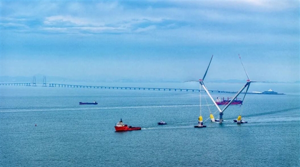 全球單體容量大漂浮式海上風(fēng)電平臺(tái)出港：年均發(fā)電5400萬(wàn)度