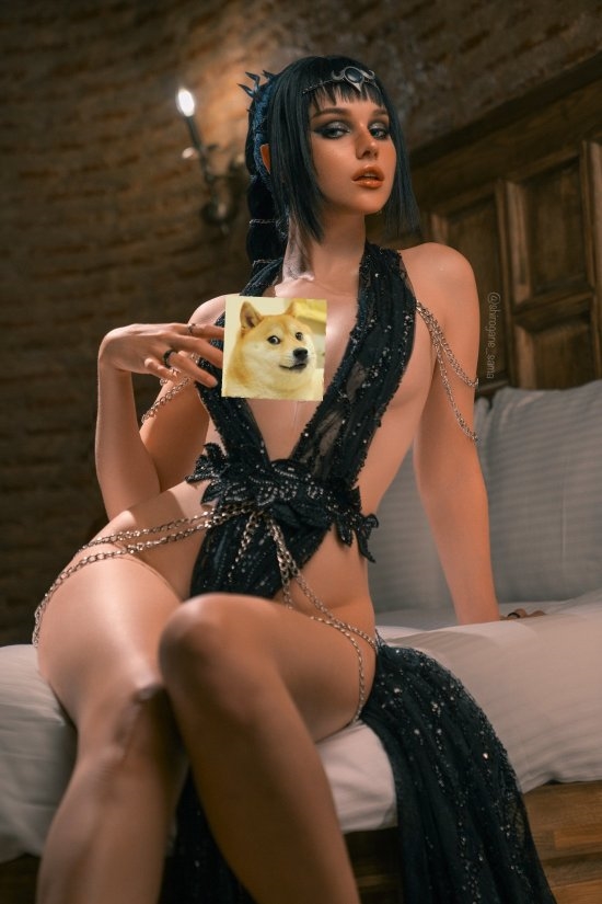 COSPLAY圖賞：《博德3》影心COS 曼妙蛇腰輕松駕馭