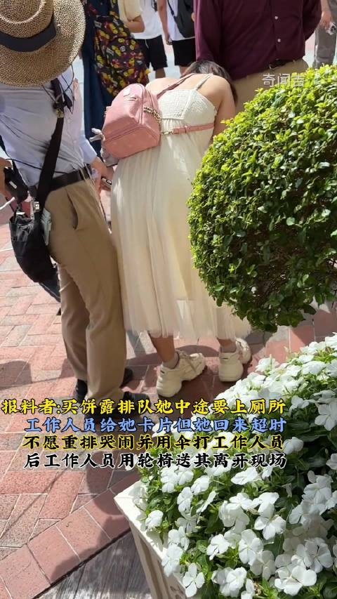 被游客擠爆：女子在上海迪士尼上廁所超時(shí)崩潰大哭 網(wǎng)友吐槽有那么好玩嗎
