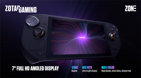 索泰推出GAMING ZONE游戲掌機(jī)：銳龍7 8840U、單風(fēng)扇三熱管散熱