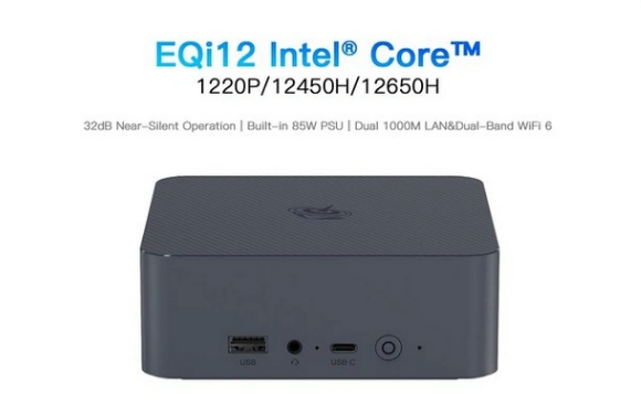 零刻發(fā)布EQi12緊湊型主機(jī)：頂配i7-12650H、雙千兆網(wǎng)口