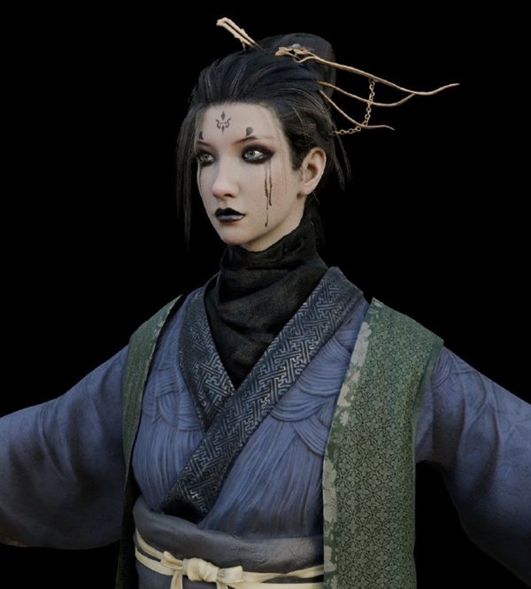 《黑神話：悟空》蜘蛛精3D模型欣賞 美女成熟且誘人