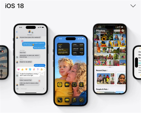 蘋果宣布 iOS/iPadOS 18 正式版 9 月 17 日上線