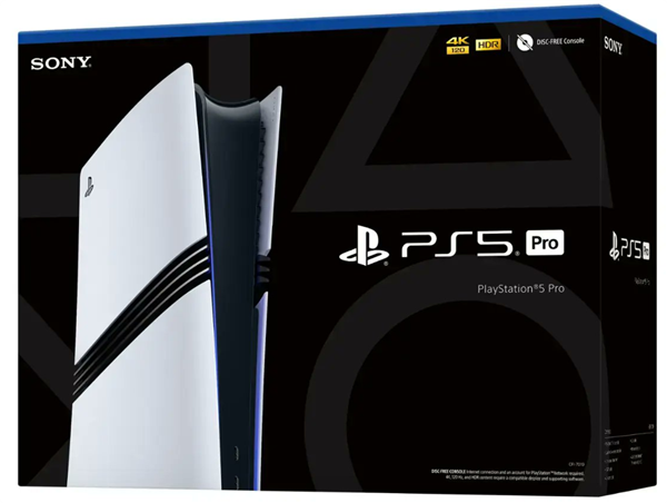 索尼史上貴游戲機 PS5 Pro包裝公布：支持4K 120