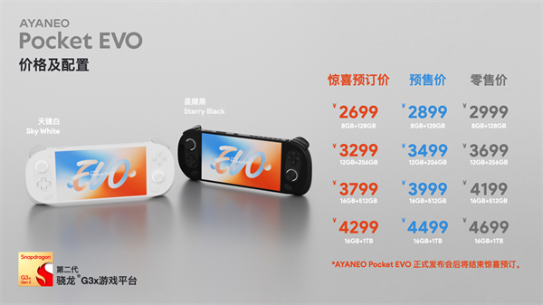 AYANEO Pocket EVO 安卓掌機 9 月 24 日發(fā)售
