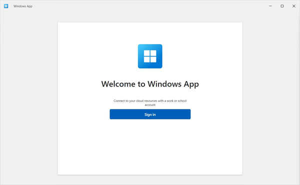 微軟發(fā)布全新跨平臺(tái) Windows App?