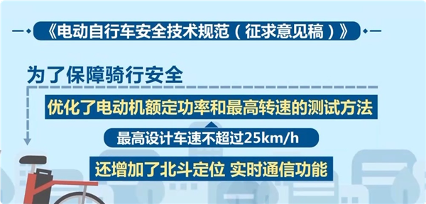 電動(dòng)自行車新國標(biāo)高車速不超25km/h！專家：減少交通事故