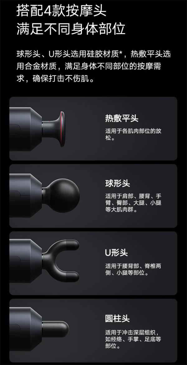 小米米家熱敷筋膜槍 H3 發(fā)售
