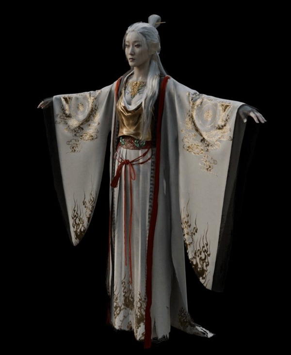 《黑神話》鐵扇公主3D模型欣賞：氣質(zhì)高雅 美麗動(dòng)人