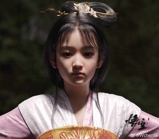 《黑神話》初代蜘蛛精六妹建模欣賞：可愛(ài)臉蛋粉嘟嘟