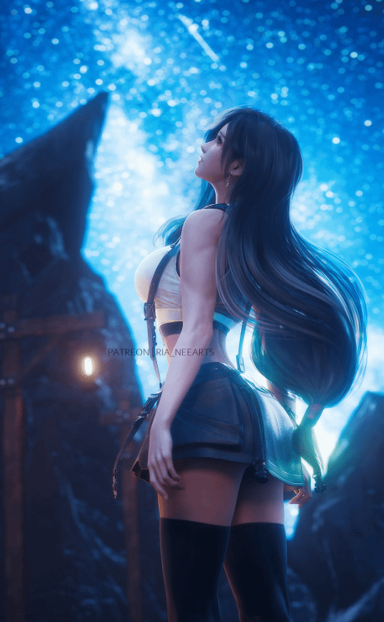 新一批蒂法3D美圖大賞：曼妙身材+惡魔風(fēng) 誘惑感十足！