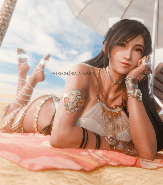 新一批蒂法3D美圖大賞：曼妙身材+惡魔風(fēng) 誘惑感十足！