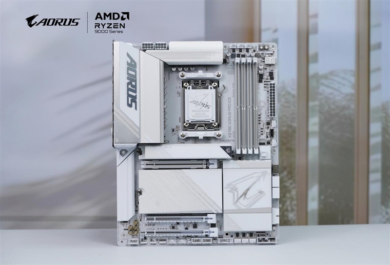 首款真正全白主板！技嘉X870E AORUS PRO ICE電競(jìng)冰雕首發(fā)評(píng)測(cè)：性能超上代旗艦