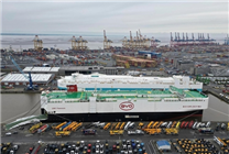 出海艦隊(duì)再加一！比亞迪汽車滾裝運(yùn)輸船常州號(hào)下水