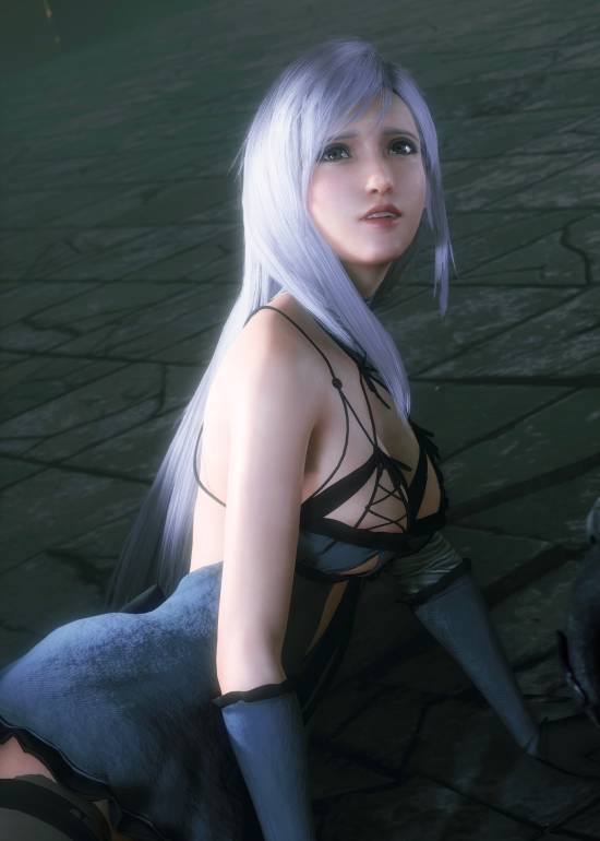 《FF7》蒂法絕色飯制美圖：白發(fā)、膠衣、泳裝任君賞