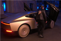 特斯拉Robotaxi無人駕駛出租車亮相：雙蝶翼門、沒有方向盤和踏板