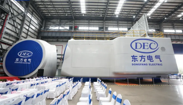 世界領(lǐng)先！26兆瓦級海上風(fēng)電機組下線：可抵御17級超強臺風(fēng)