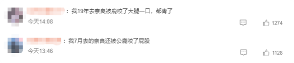 女生被日本小鹿戳破腿 忍痛回國打針 網(wǎng)友提醒：野生動(dòng)物保持距離