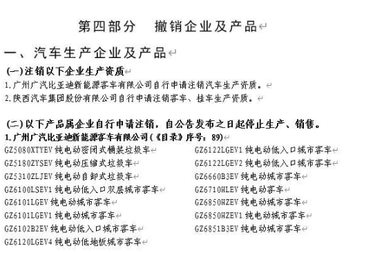 廣汽比亞迪合資公司散伙！1.04億元出售49%股權(quán)、資質(zhì)已注銷