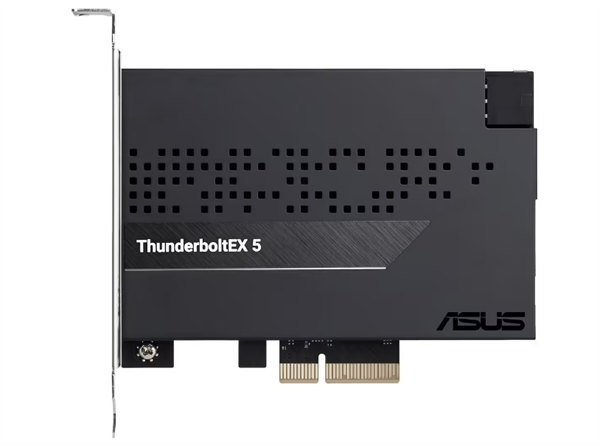 華碩發(fā)布 ThunderboltEX 5 擴展卡，集成雙雷電 5 及三 miniDP 接口