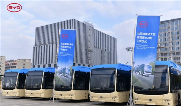 比亞迪在德國市場第150臺純電動大巴下線：累計銷量突破400臺