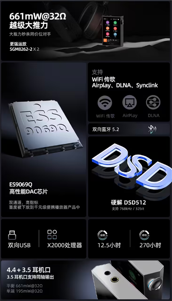 ?山靈 M1 Plus 紅黑特別版播放器開售：推力強(qiáng)勁，續(xù)航持久?