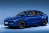 新款特斯拉Model Y效果圖曝光：貫穿燈帶+分體燈組齊上車(chē)