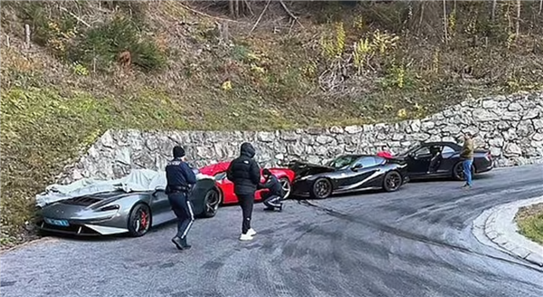 年度貴車禍！四臺頂級超跑連環(huán)相撞：總價值超5500萬元
