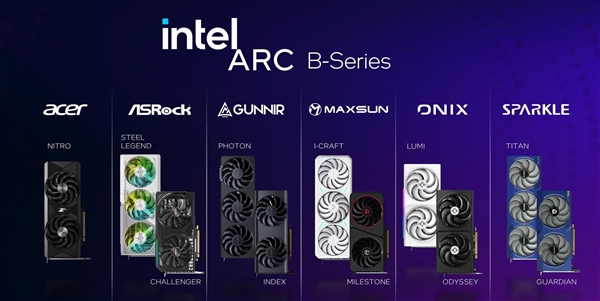 性能超越RTX 4060！英特爾推出第二代銳炫桌面級顯卡