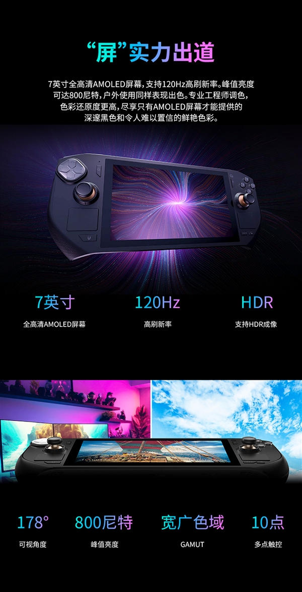 6399元！索泰首款掌機(jī)ZONE正式發(fā)布：銳龍7 8840U、120Hz AMOLED高刷屏絕配
