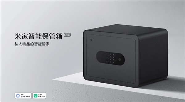 年輕人第一臺保險箱！小米米家智能保管箱30cm今日首銷：649元