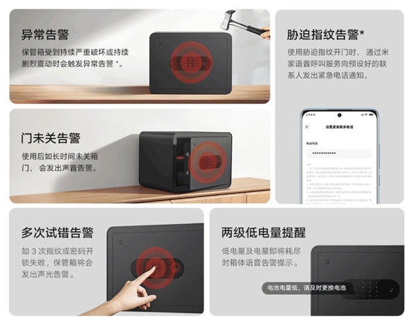 年輕人第一臺保險箱！小米米家智能保管箱30cm今日首銷：649元