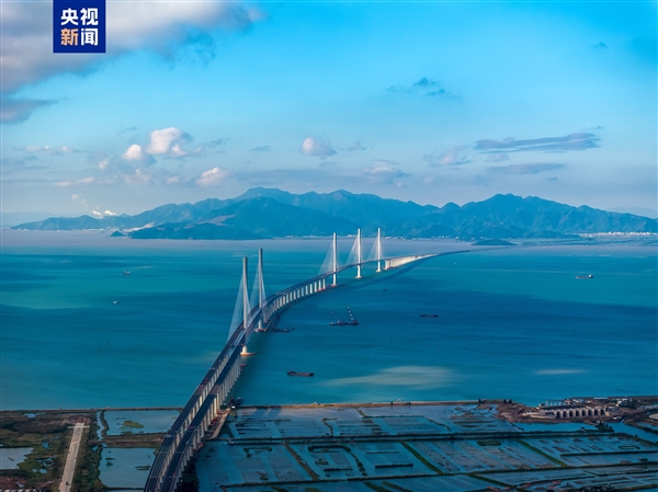 黃茅海跨海通道今日通車：初期免費(fèi)！珠海至江門僅需30分鐘