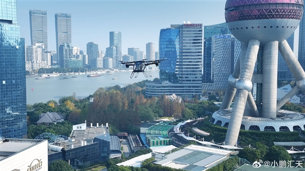 小鵬飛行汽車(chē)上海首飛成功！第一視角曝光 再也不怕堵車(chē)