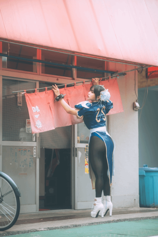 日本美女COS《街霸》春麗：完美還原