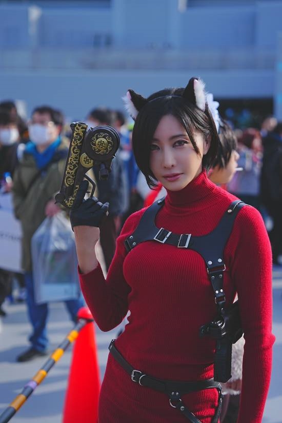 好身材美女COS艾達(dá)王：貓耳版王阿姨你愛(ài)了嗎