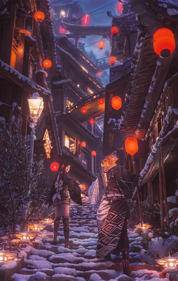 《終幻想7》蒂法新年賀圖賞：完美身材 性感熱辣