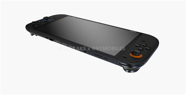 任天堂Switch 2全新高清渲染圖公布：屏幕、手柄更大了！