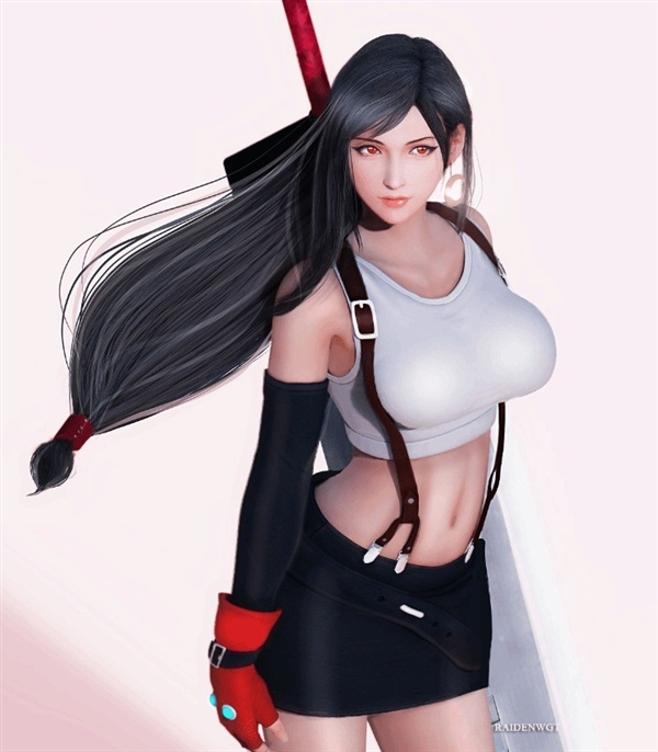 《終幻想7》蒂法和愛(ài)麗絲新3D圖 性感養(yǎng)眼吸睛