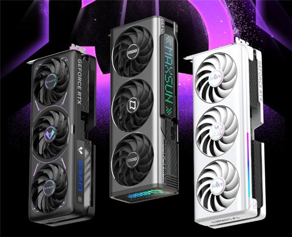 銘瑄GeForce RTX 50系列顯卡即將登場：全面支持DLSS 4技術(shù)