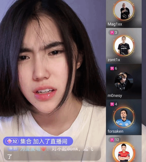 這也太像了！女主播長(zhǎng)相酷似donk收獲巨大流量