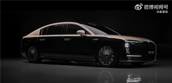 華為百萬級旗艦轎車！尊界S800黑金雙拼色登場：又尊又壕
