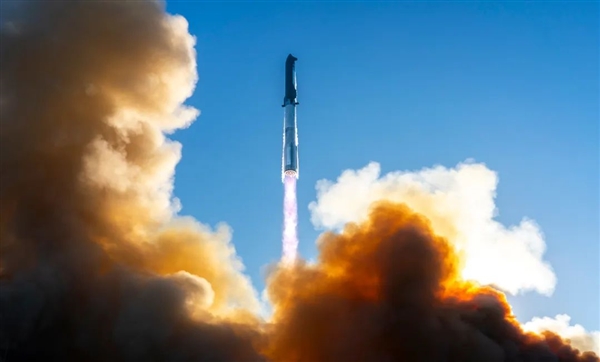 SpaceX星艦第七飛官方美圖：真暴力美學